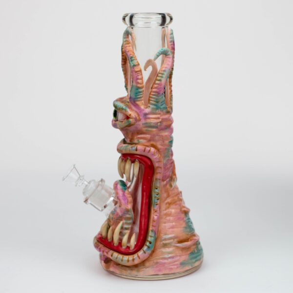PHOENIX STAR-12.5" Resin 3D artwork 7mm glass beaker water bong_4