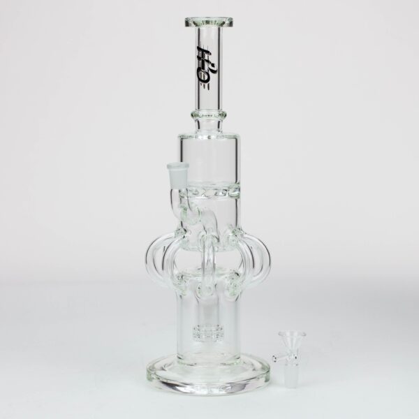 15" H2O Glass water recycle bong [H2O-32]_1