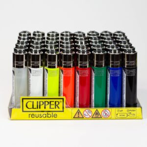 CLIPPER SOLID 8 COLOUR LIGHTERS_0