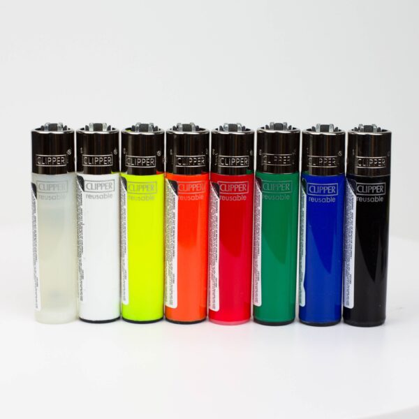 CLIPPER SOLID 8 COLOUR LIGHTERS_1