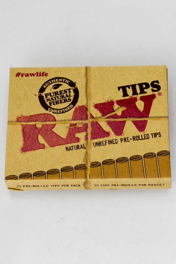 Raw Rolling paper pre-rolled filter tips_0