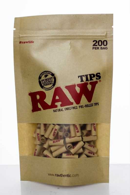 Raw Rolling paper pre-rolled filter tips 200_0