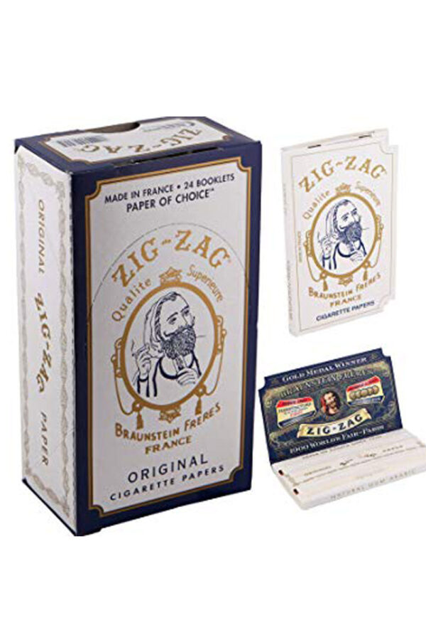 ZIG-ZAG Original Cigarette rolling paper box_1