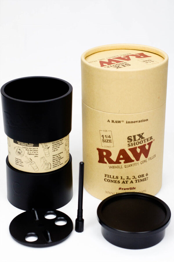 Raw six shooter for 1 1/4 size cones_1