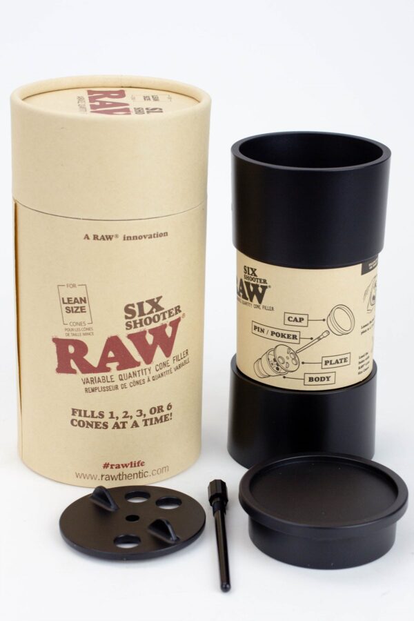 Raw six shooter for Lean size cones_1