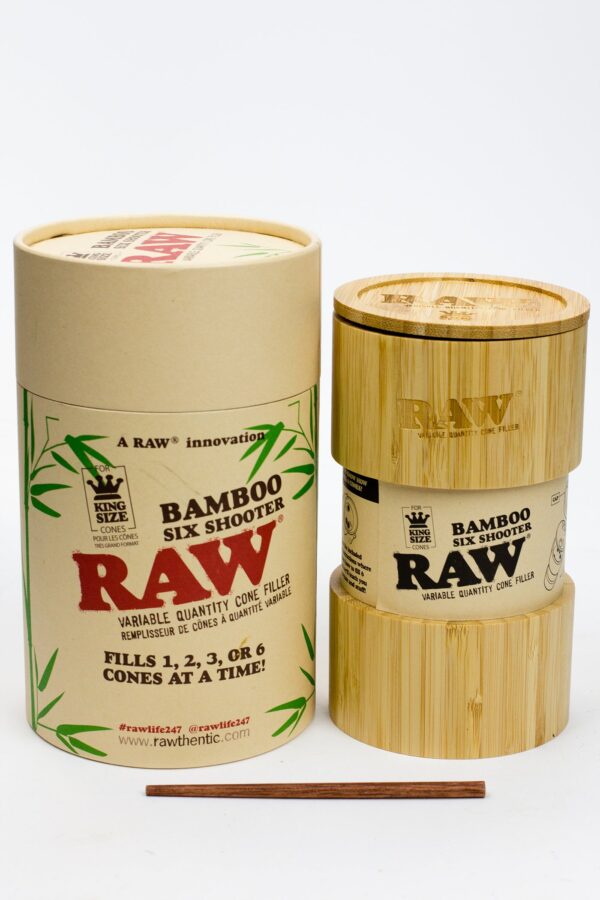 Raw Bamboo six shooter for King size cones_0