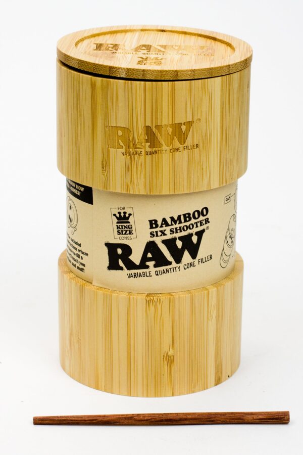 Raw Bamboo six shooter for King size cones_1