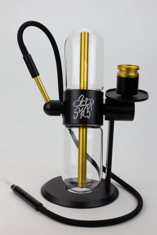 Acid Secs-Gravity Hookah Complete Set 15" Tall with 360 Rotating Glass_2