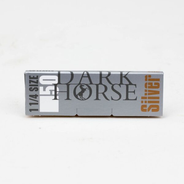 Rolling Paper DARK HORSE 1 1/4 Silver Ultra-thin premium paper_2
