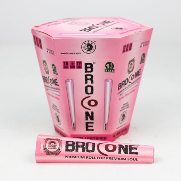 Brocone - Rose Pink Pre-Rolled cone Box_2