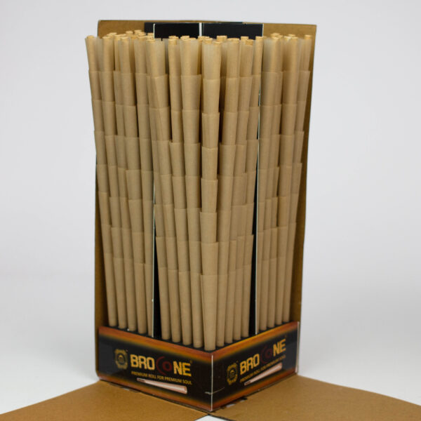Brocone - Natural Brown King Size Pre-Rolled cones Tower 800_2
