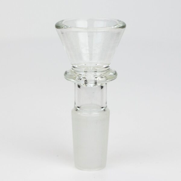 Clear thick glass bowl for 14 mm female Joint_0