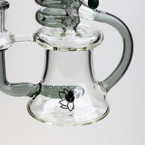 9.5" SOUL Glass 2-in-1 recycler bong [S2064]_1