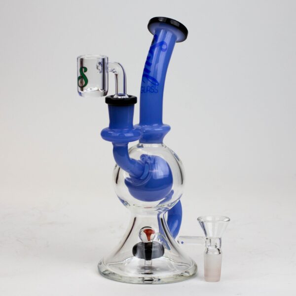 8" SOUL Glass 2-in-1 recycler bong [S2084]_6