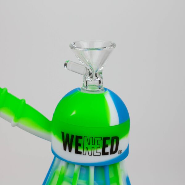 WENEED®- 12" Silicone Badminton Birdie Water Pipe_5