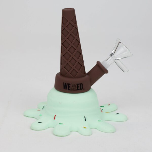 WENEED®- 5.5" Silicone Ice Cream Water Pipe_5